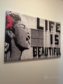 Quadro grande BANKSY