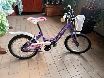 Bicicletta ruote 16” bambina 4-7 anni