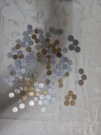varie monete lira italiana
