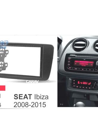CORNICE NERA RADIO 2-DIN PER SEAT IBIZA 08-15