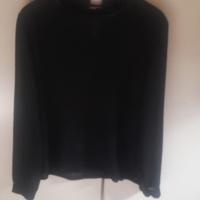 Camicia elegante con orlo al collo taglia 42