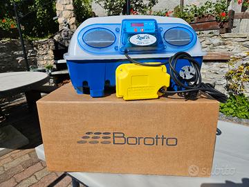 Incubatrice Borotto Real 24 + umidificatore Sirio