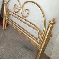 letto matrimoniale in ottone 