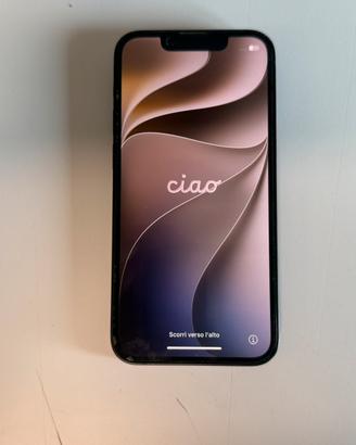 iPhone 13 mini 128 Gb Midnight, batteria 86%.