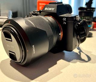 sony a7 mk2 + obbiettivi e accessori