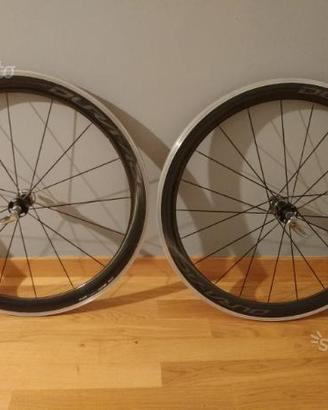 Ruote shimano dura-ace c60 rim r9100 copertoncino