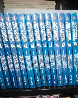 MANGA GUNDAM 0083 REBELLION serie completa