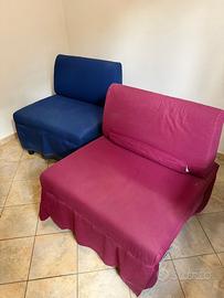 Poltrona letto singolo