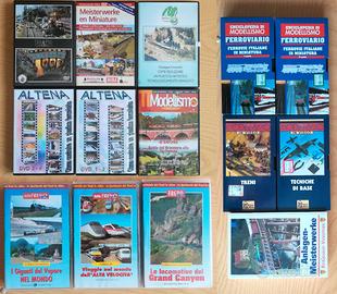 DVD e VHS modellismo e treni reali