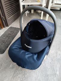 OVETTO PRENATAL BLU CON BORSA