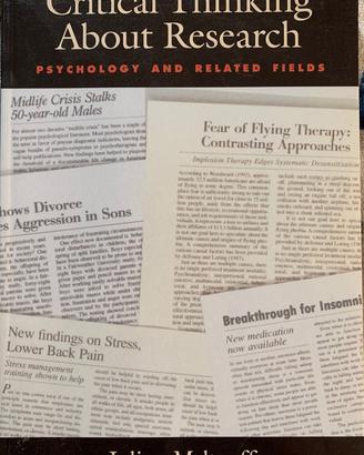 Critical thinking about research