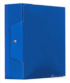 2 Scatole portaprogetti, chiusura con bottone.