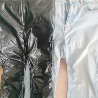 lotto di 2 pantaloni ragazza taglia 40