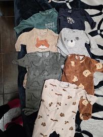 17x Tutine Neonato 1/3 mesi