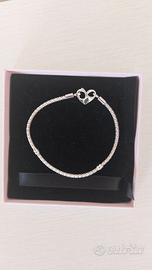 Bracciale Pandora chiusura a cuore