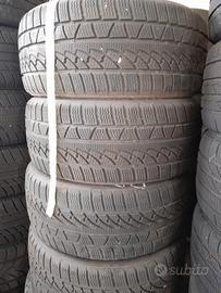 N.4 PNEUMATICI INVERNALI 215/45 R16 USATI UN ANNO