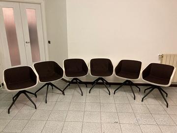 Set 6 poltroncine Orlandini Design