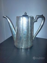 Teiera Antica Inglese Britanold Silver Plated Stil