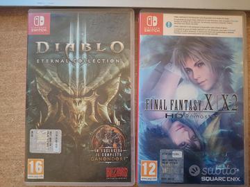 Diablo 4 + final fantasy X | X2 HD  remaster