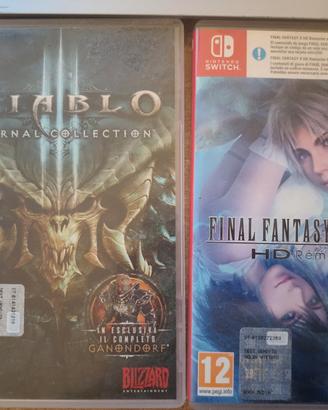 Diablo 4 + final fantasy X | X2 HD  remaster