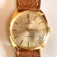 OROLOGIO ZENIT DA UOMO IN ORO 18 KT