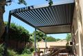 Pergola bioclimatica addossata mt. 6x2,5
