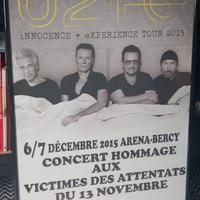 U2 Innocence+Experience Tour 2015-12-06/07: Parigi