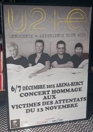 U2 Innocence+Experience Tour 2015-12-06/07: Parigi