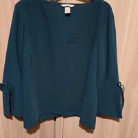 Maglia H&M con manica sfasata a 3/4 Nuova