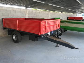 Rimorchio Agricolo 40 q.li ribaltamento idraulico