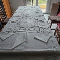 tovaglia fatta a mano cotone 100%