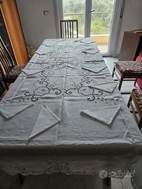 tovaglia fatta a mano cotone 100%