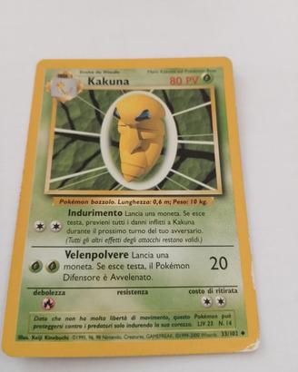 Carta Pokémon Kakuna