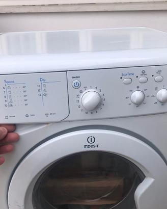 Lavasciuga INDESIT scheda e impianto elettrico