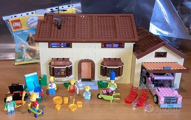 Lego La Casa dei Simpsons + Auto Marge