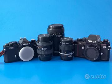 Attrezzatura NIKON analogica