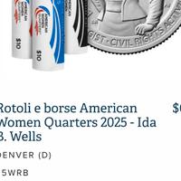 Monete USA 1/4 di dollar