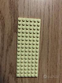 BASE LEGO 6x16 BEIGE