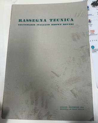 Rassegna tecnica Tibb 1966 2 uscite semestrali