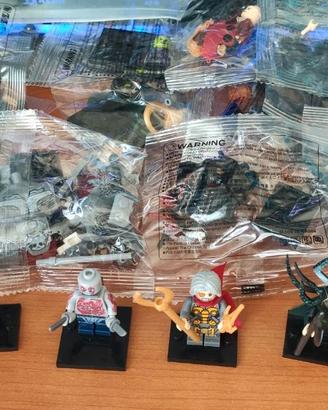 19 Minifigure tipo LEGO Marvel non originali