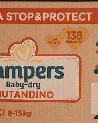 Pampers 138 pannolini