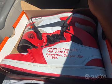 Jordan 1 off  white mid