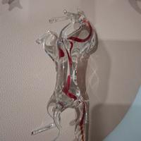 cavallo in vetro di murano