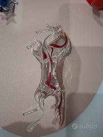 cavallo in vetro di murano