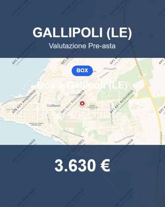Immobile in asta di 15 m² a Gallipoli