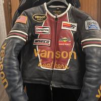 Giacca di pelle vanson star