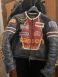 Giacca di pelle vanson star