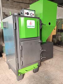 Caldaie onnivore pellet, legna, cippato, nocciole