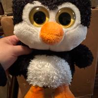 Peluche Pinguino con occhi dolci e grandi