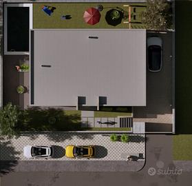 Villa ultramoderna a Parete